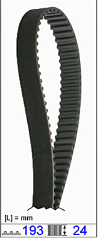 Ремень натяжного ролика 536017710